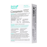 Cinnamon exract si crom si zinc 30 capsule