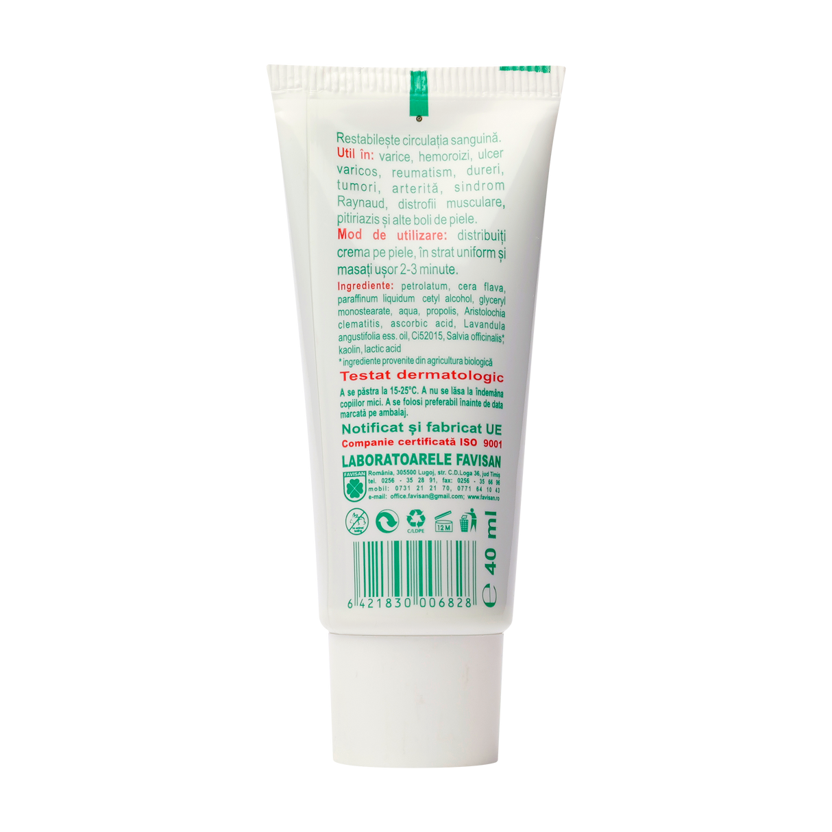 Favisalv - crema tip unguent pentru masaj 40 ml