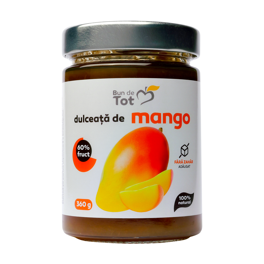 Dulceata de mango Bun de tot 360 g