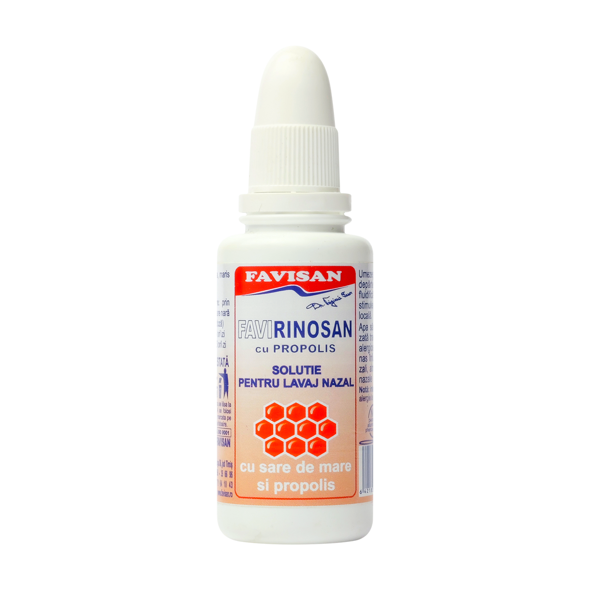 Favirinosan cu propolis solutie lavaj nazal 30 ml