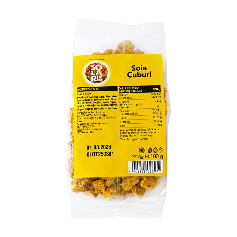 Soia cuburi 100 g
