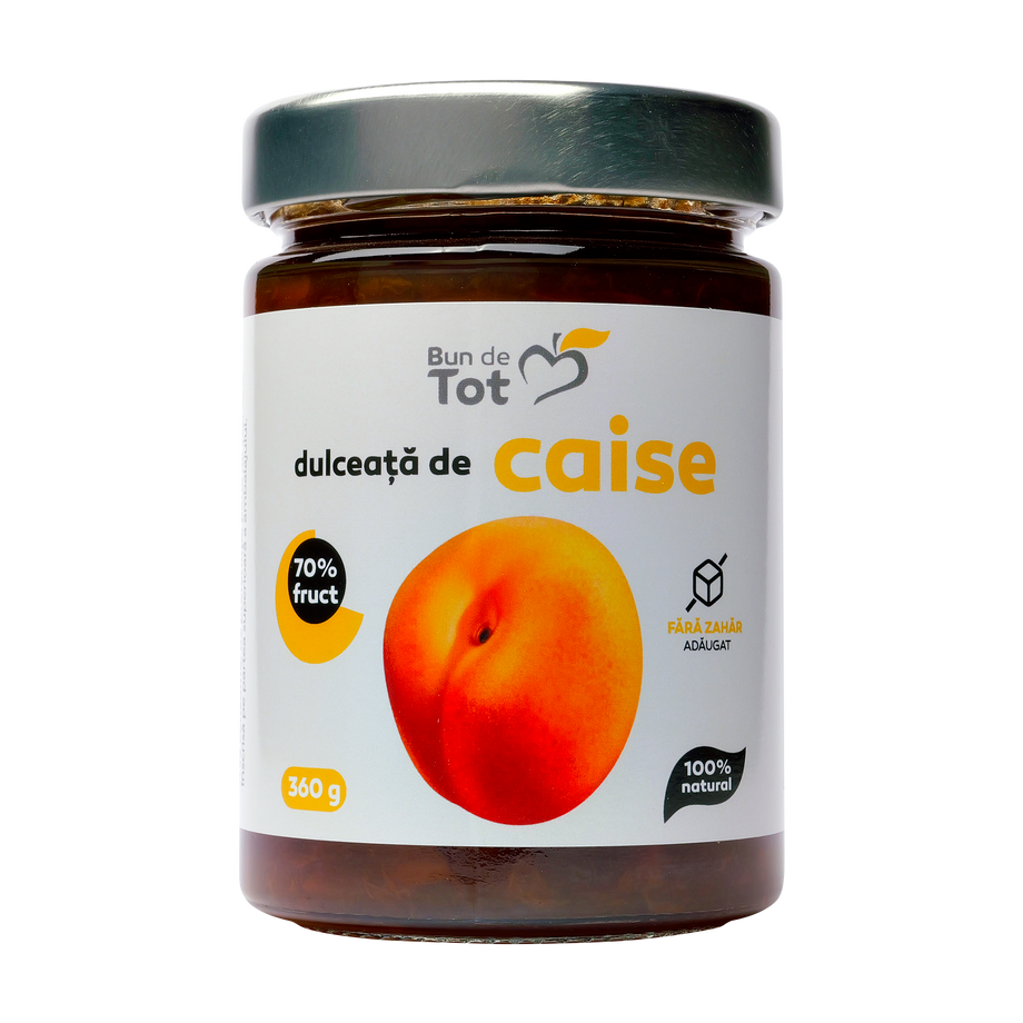 Dulceata de caise Bun de tot 360 g