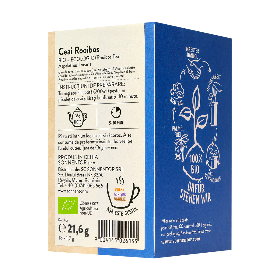 Ceai Rooibos 18 plicuri