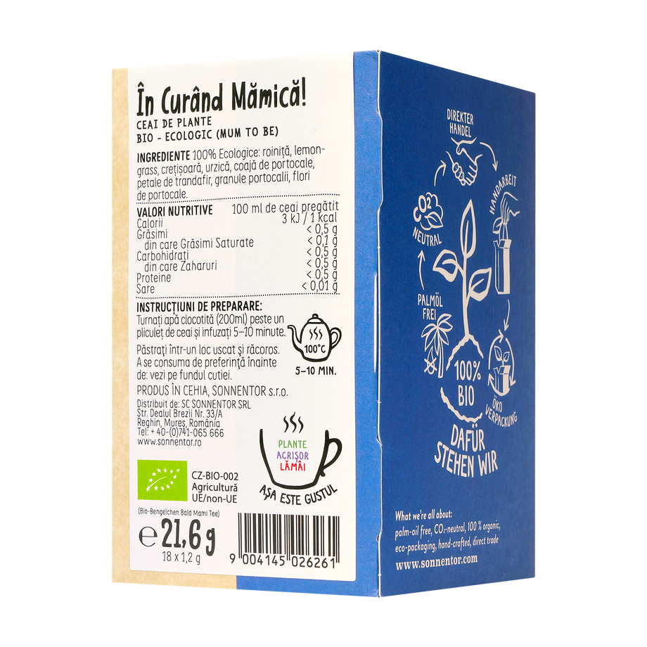 Ceai ing.in curand mamica 18 plicuri