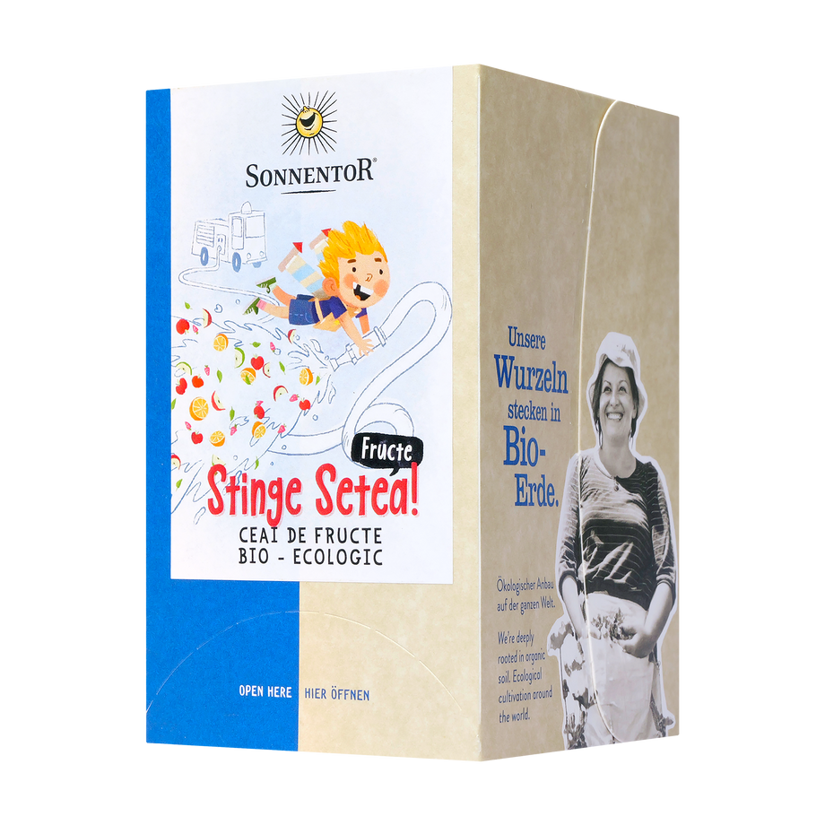 Ceai ing.stinge setea! fructe 18 plicuri