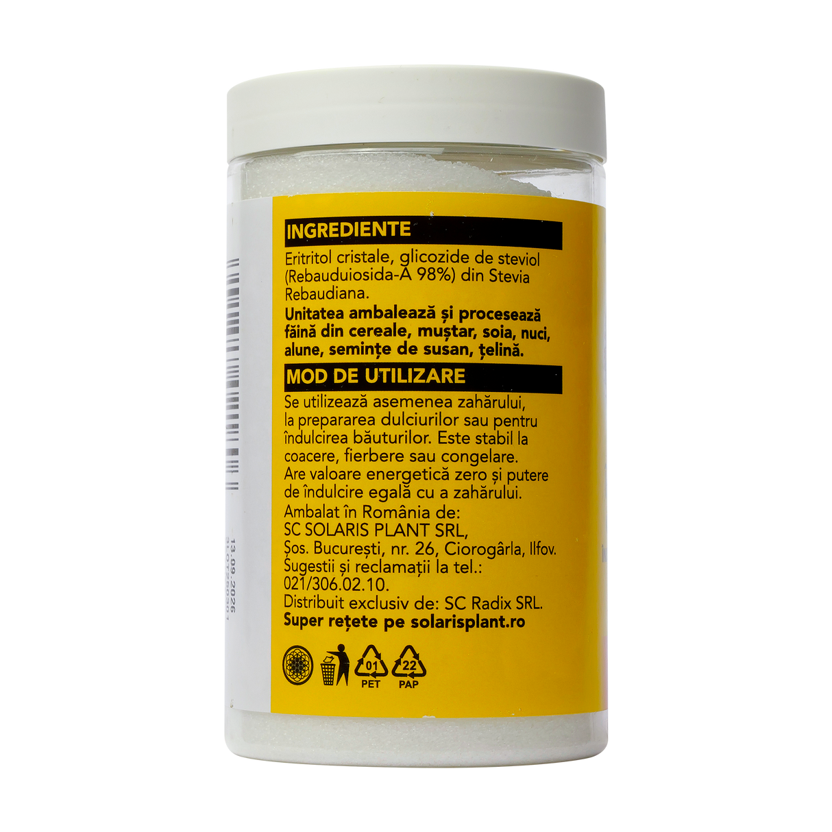 Indulcitor cu stevia 300 g