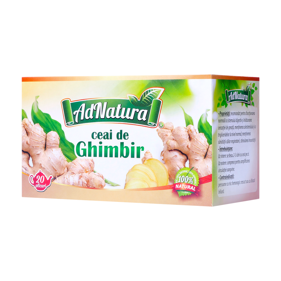 Ceai de Ghimbir 20 plicuri
