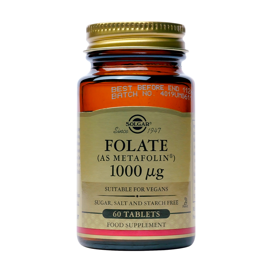 Folate as metafolin 1000mcg 60 tablete