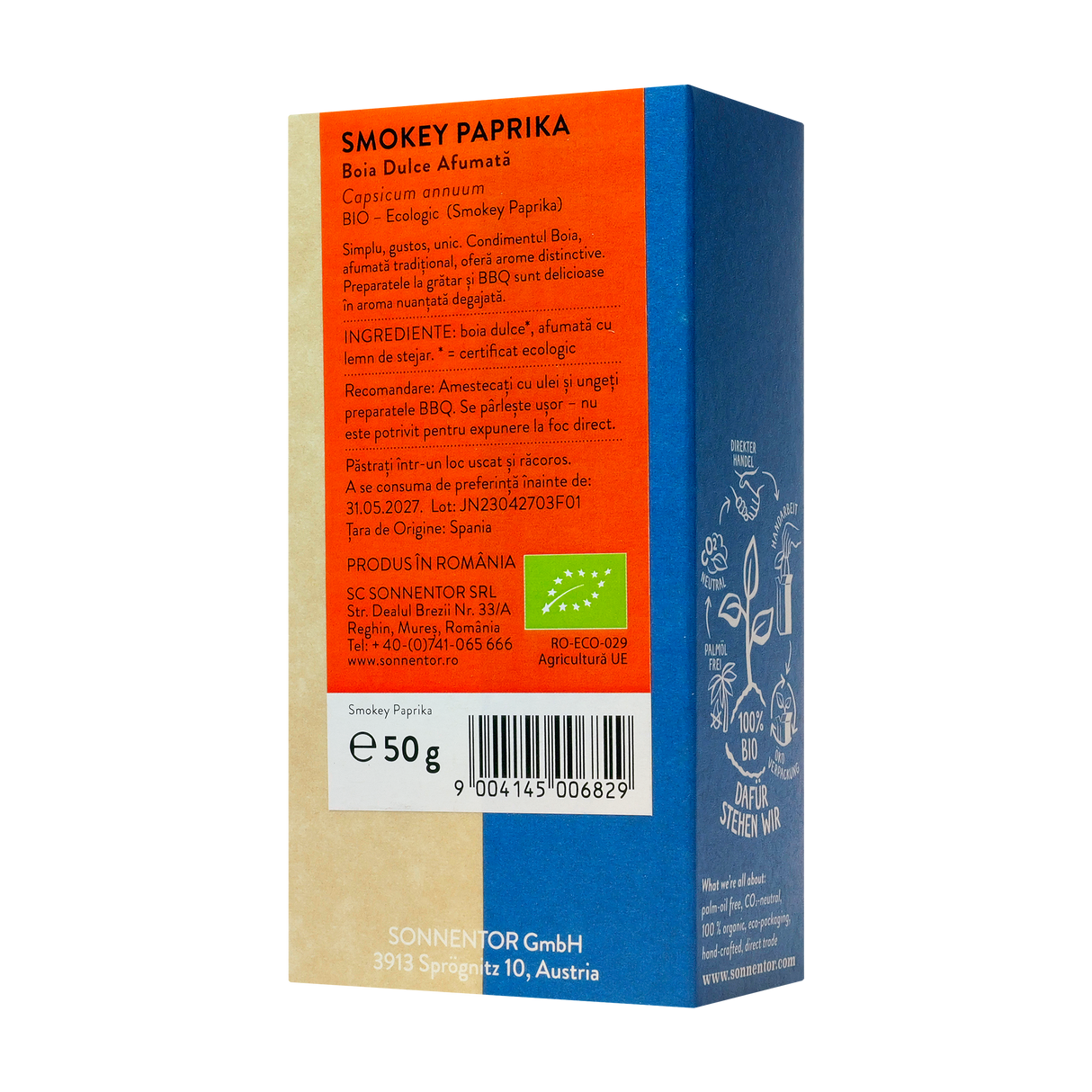 Amestec la bbq!-smokey paprika - boia afumata 50 g