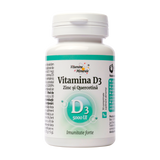 Vitamina D3 5000ui cu zinc si quercetina 30 comprimate