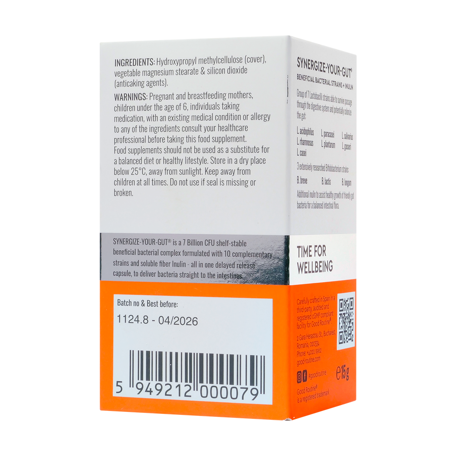 Synergize your gut 30 capsule