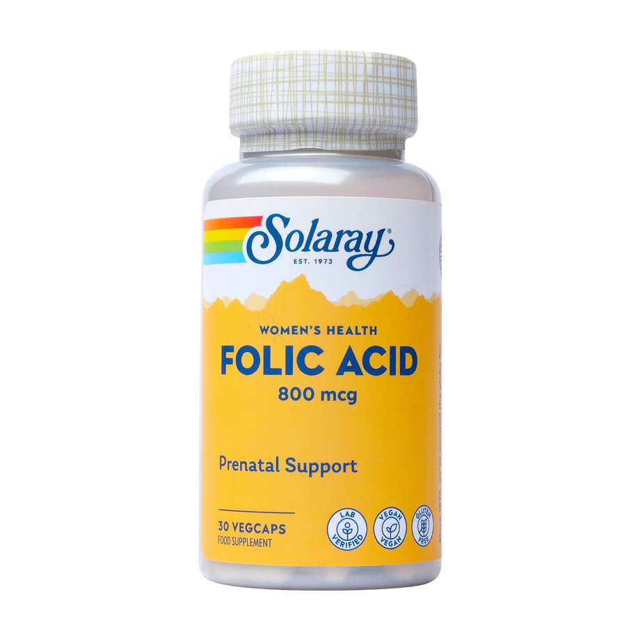 Folic acid 800mcg 30 capsule