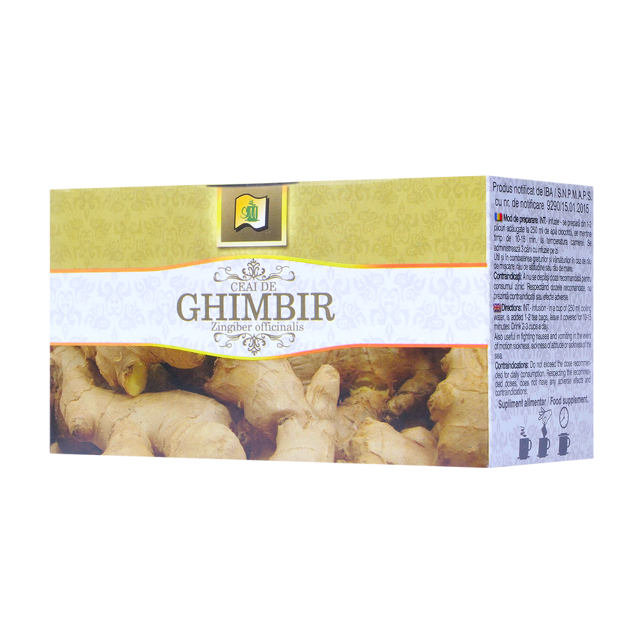 Ceai ghimbir 20 plicuri Stefmar