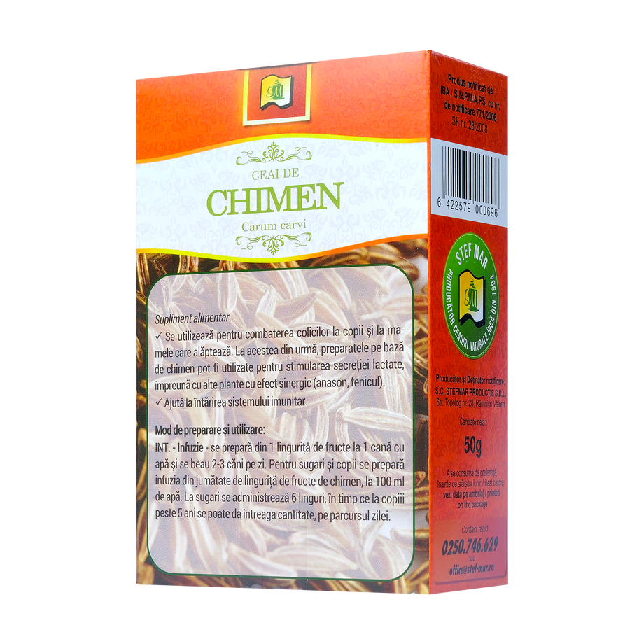 Ceai chimen 50 g Stefmar