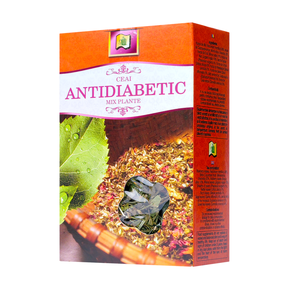 Ceai antidiabetic 50 g Stefmar
