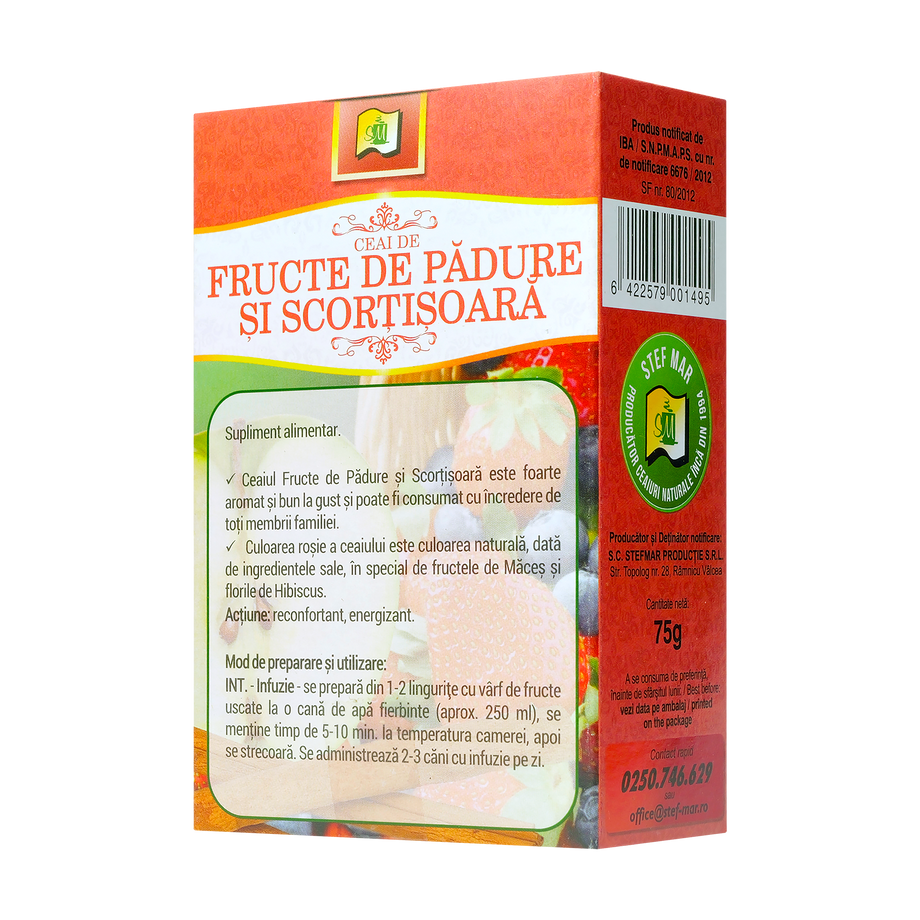Ceai fr.padure+scortisoara 75 g