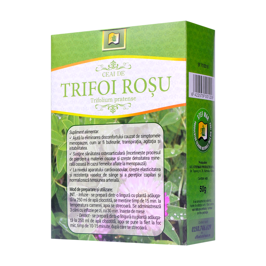 Ceai trifoi rosu 50 g