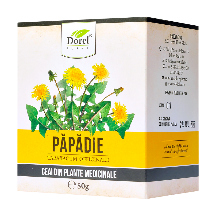 Ceai papadie 50 g Dorel Plant