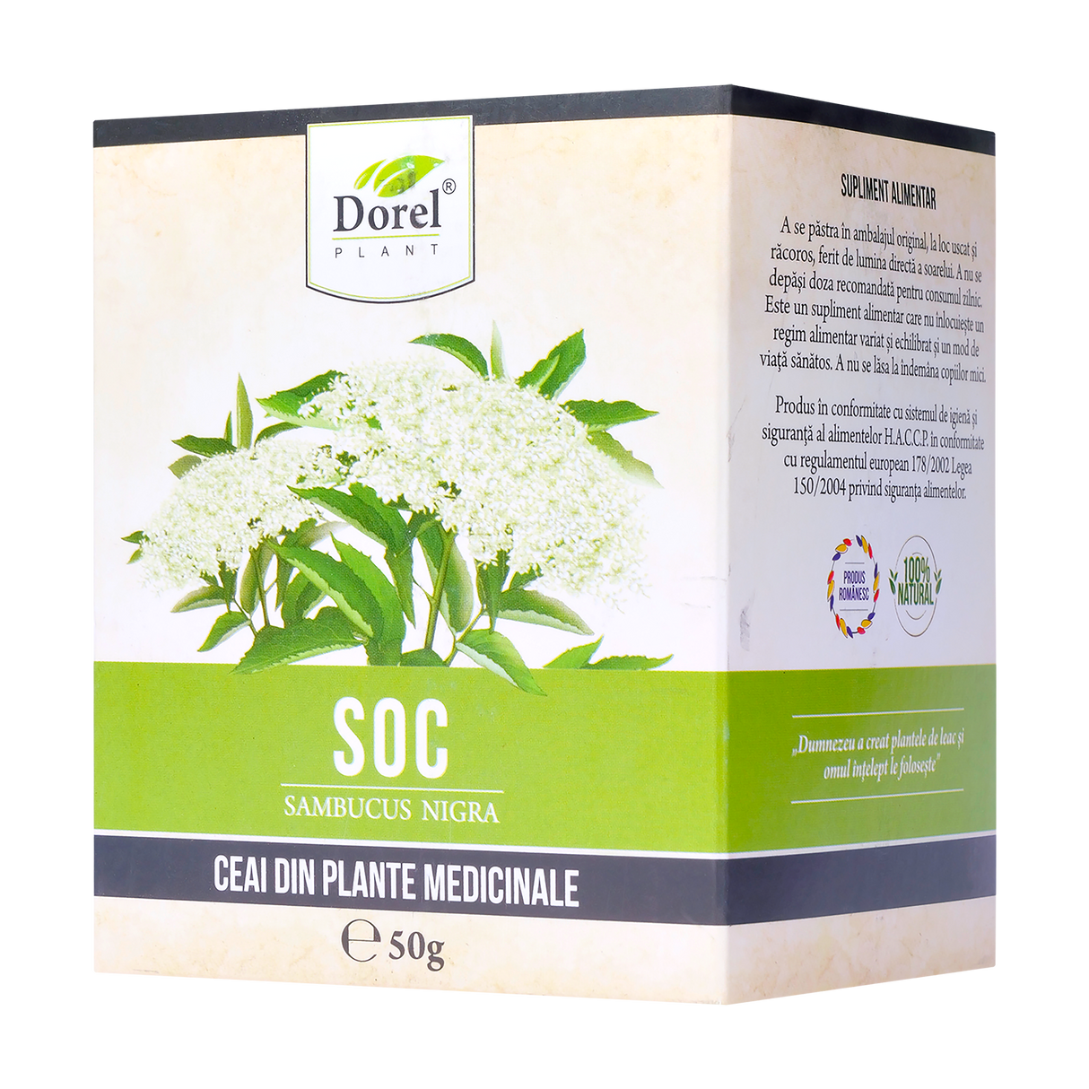 Ceai flori de soc 50 g