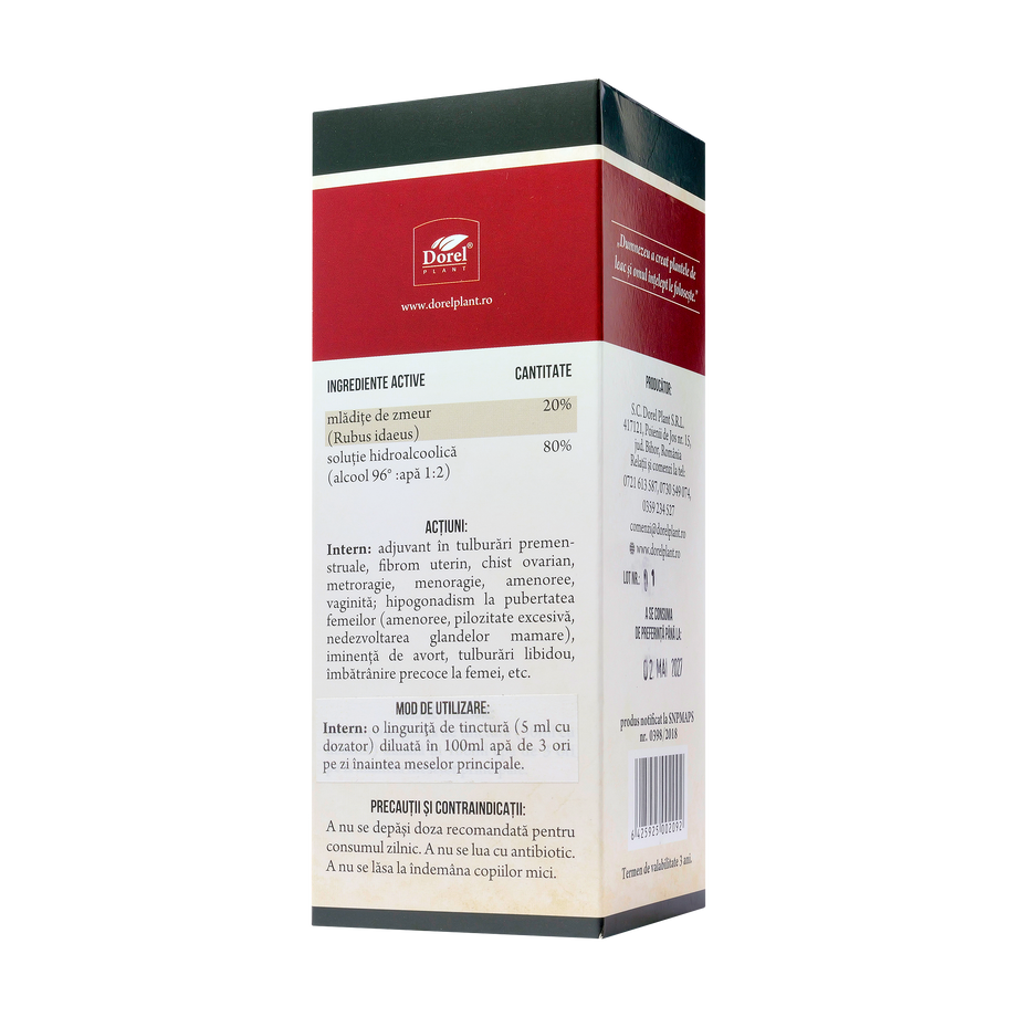 Tinctura mladite de zmeur 200 ml