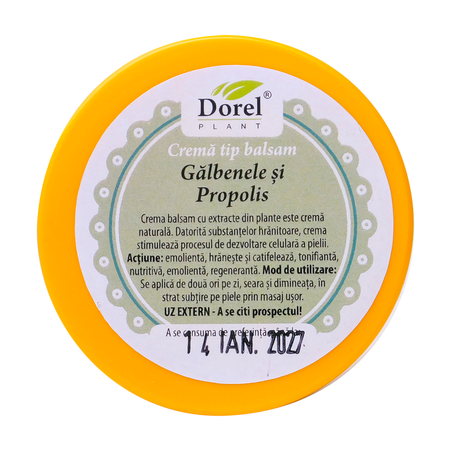 Crema-balsam galbenele si propolis 65 ml