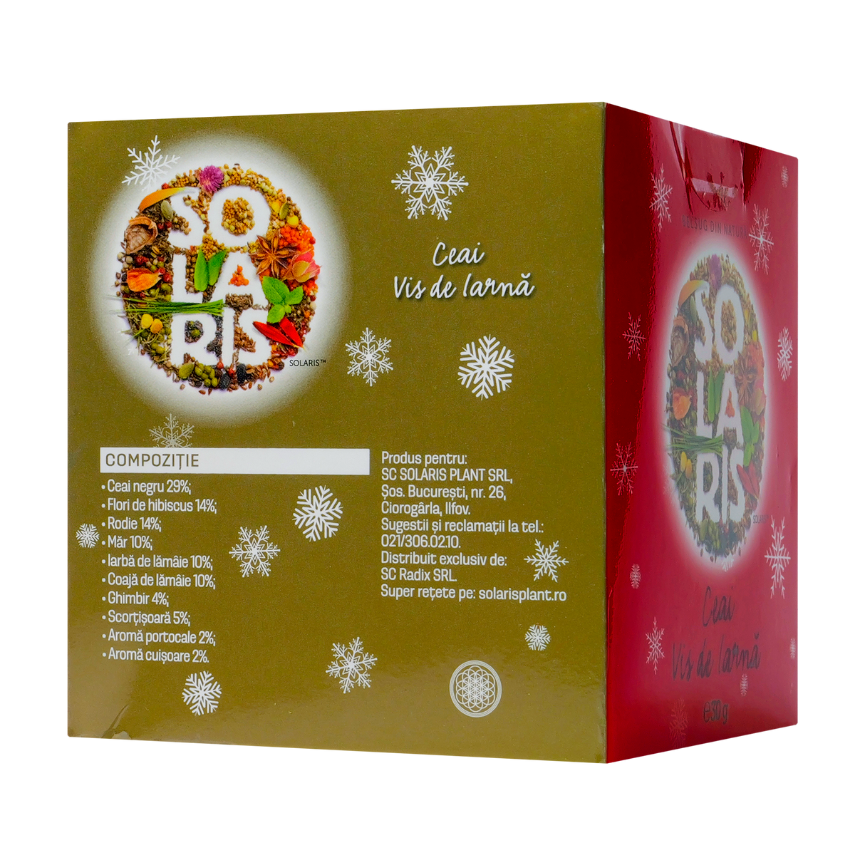 Ceai vis de iarna 20 plicuri