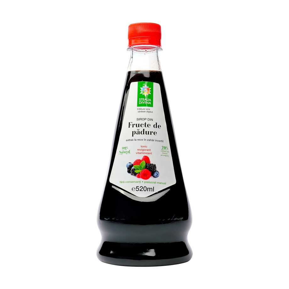Sirop fructe de padure 520 ml