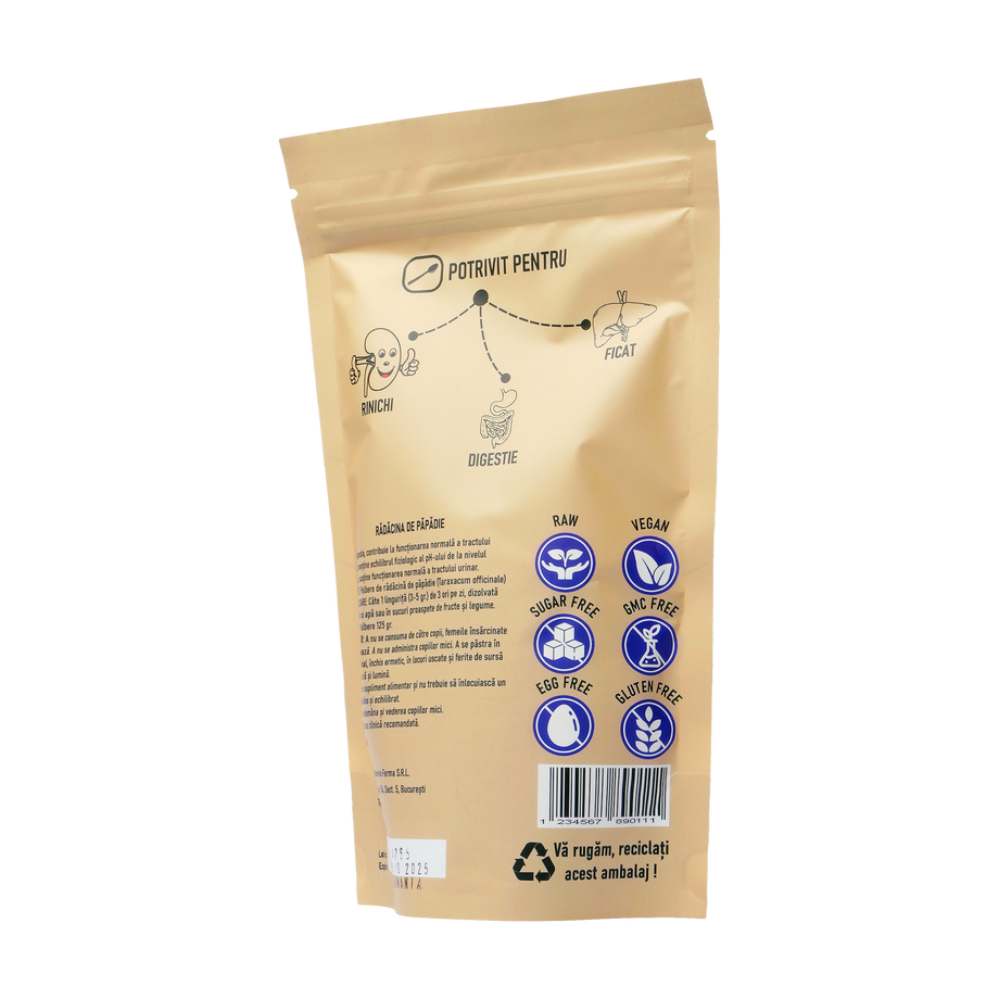 Papadie radacina pulbere 125 g