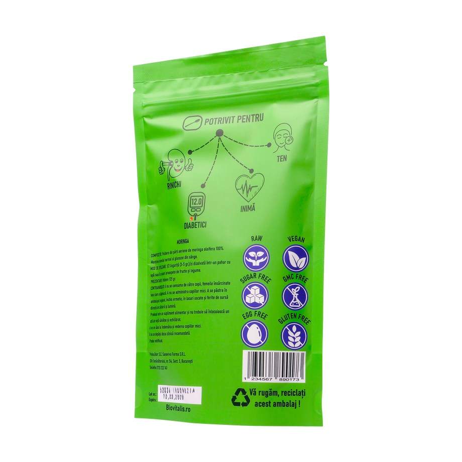 Moringa pulbere 125 g
