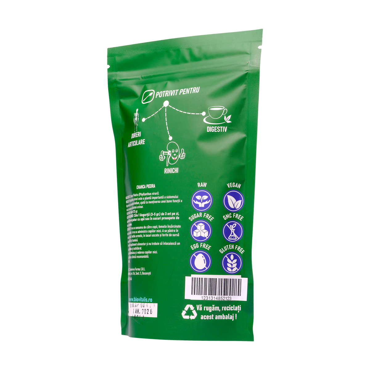 Chanca piedra pulbere 125 g