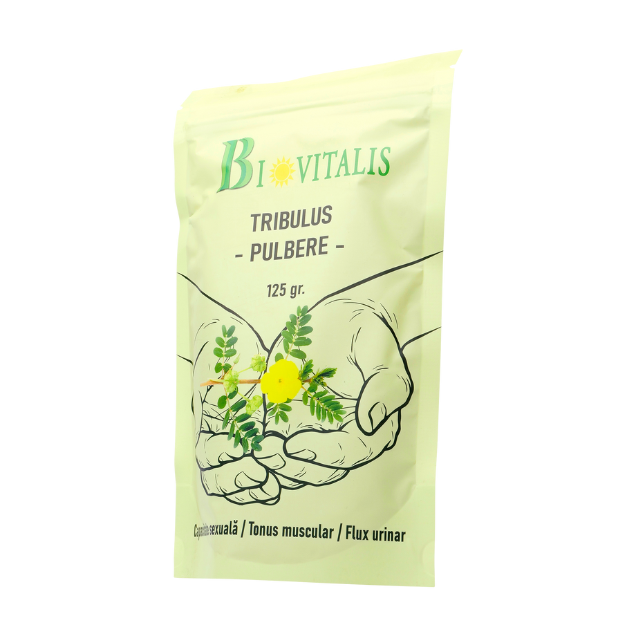 Tribulus terrestris pulbere 125 g