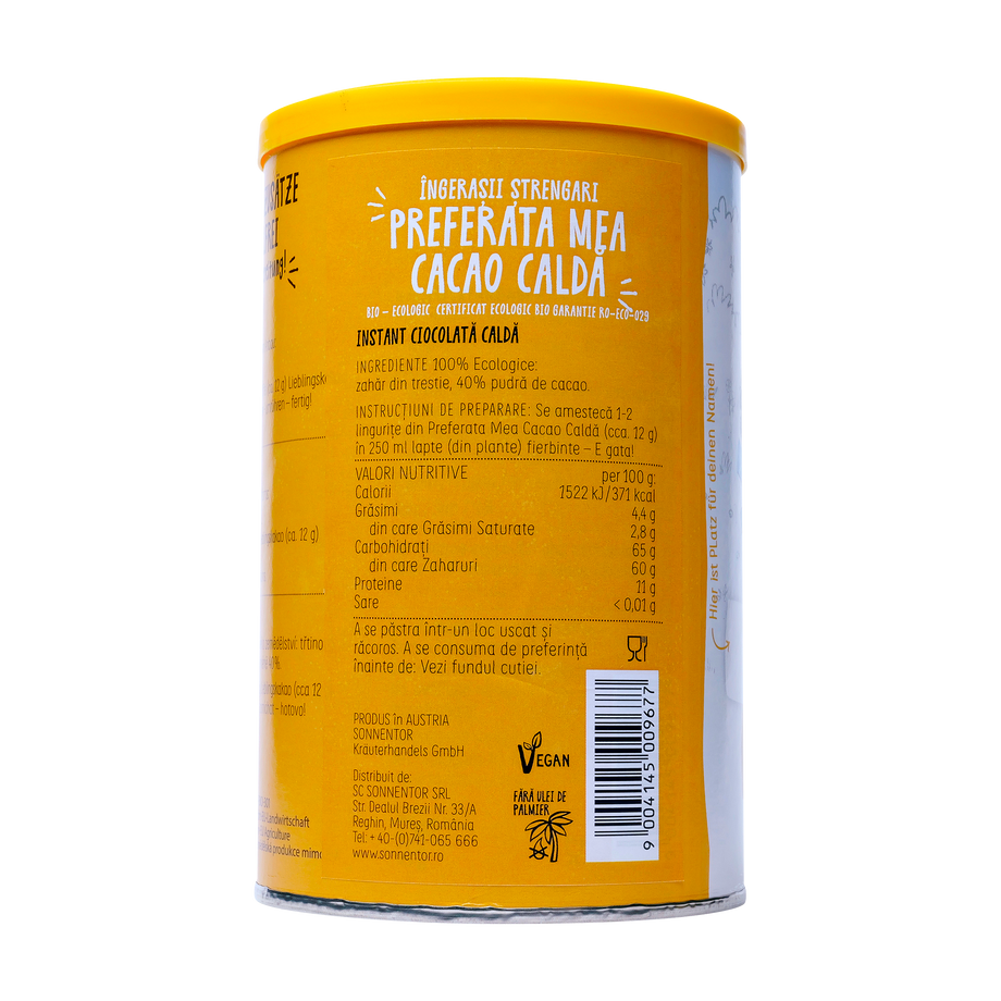 Ingerasi preferata mea cacao calda 300 g