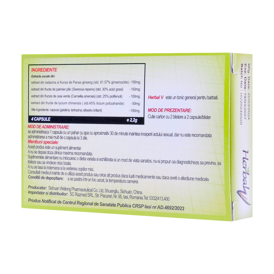 Herbal V4 4 capsule