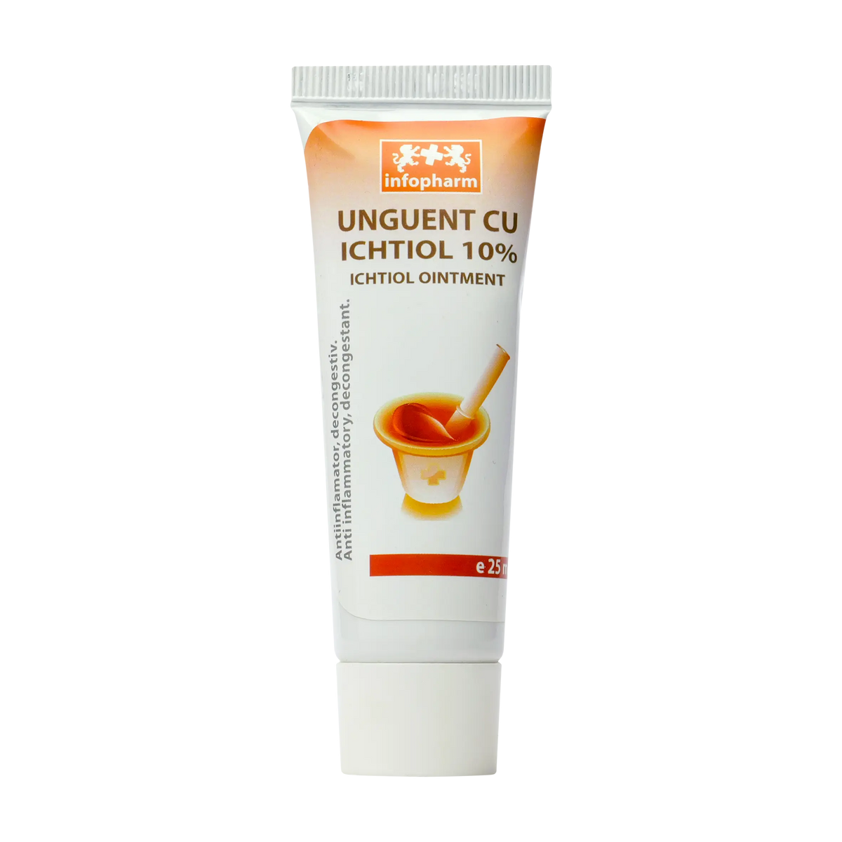 Unguent cu ichtiol 10% 25 ml