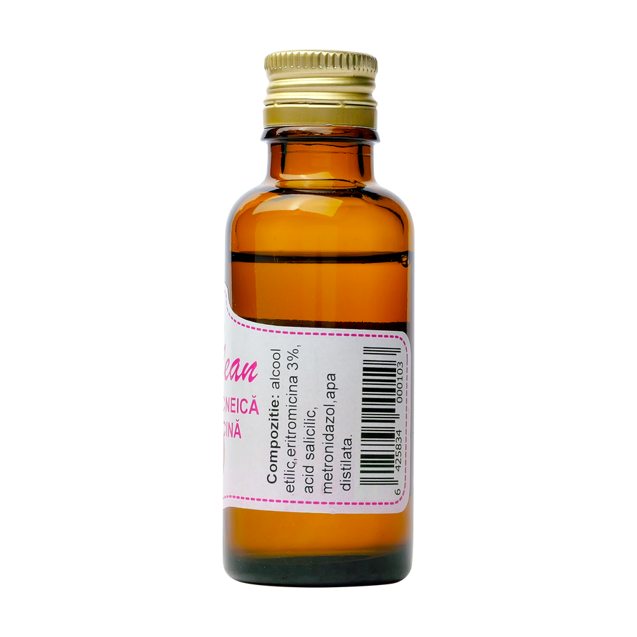 Solutie antiacneica Acneclean cu eritromicina 30 ml