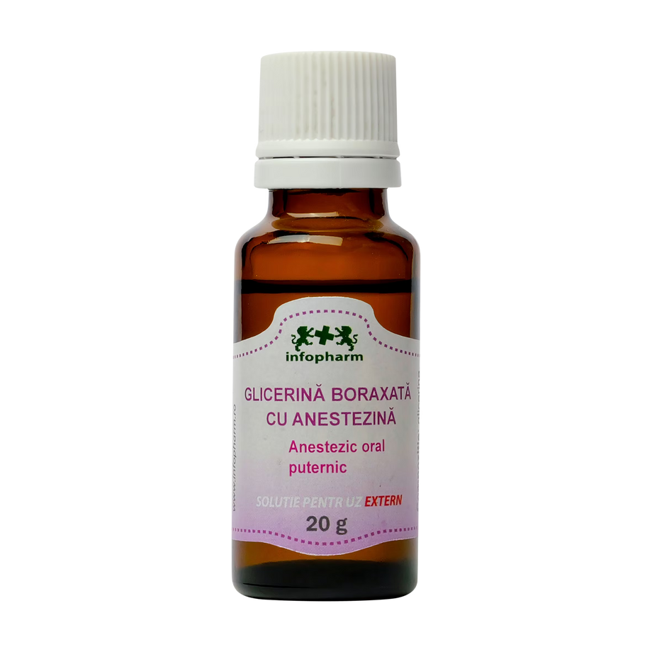 Glicerina boraxata cu anestezina 20 ml