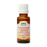 Glicerina boraxata cu nistatina si anestezina 20 ml
