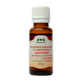 Glicerina boraxata cu nistatina si anestezina 20 ml