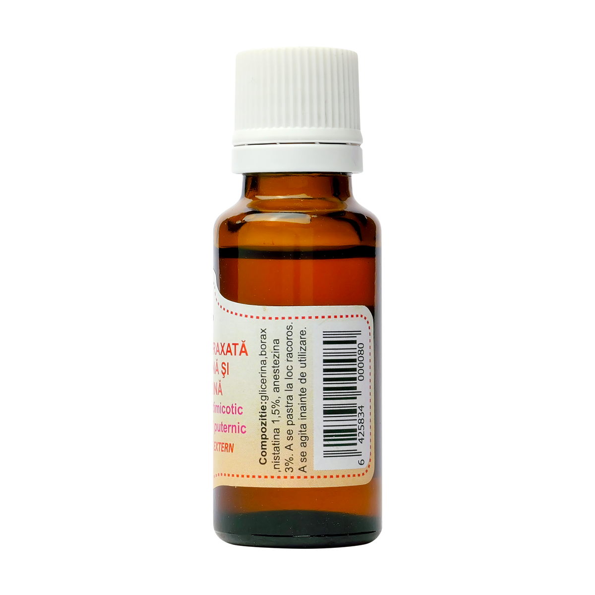 Glicerina boraxata cu nistatina si anestezina 20 ml