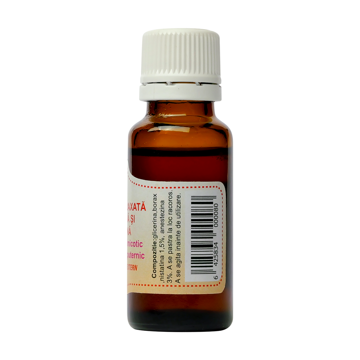Glicerina boraxata cu nistatina si anestezina 20 ml