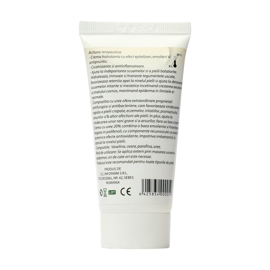 Crema emolienta cu uree 20% 50 ml