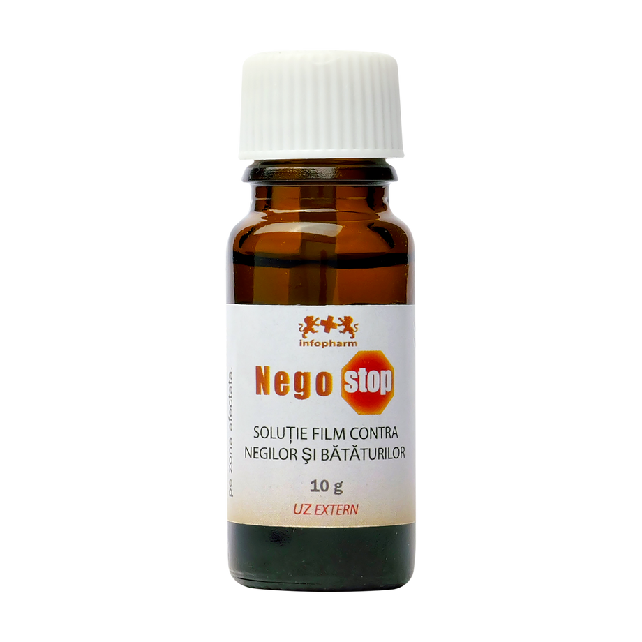 Solutie film Negostop contra negilor si bataturilor 10 ml
