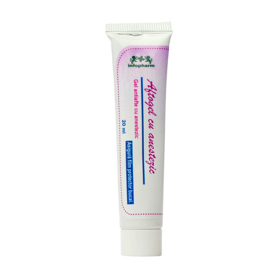 Aftogel film protector cu anestezic 15 ml