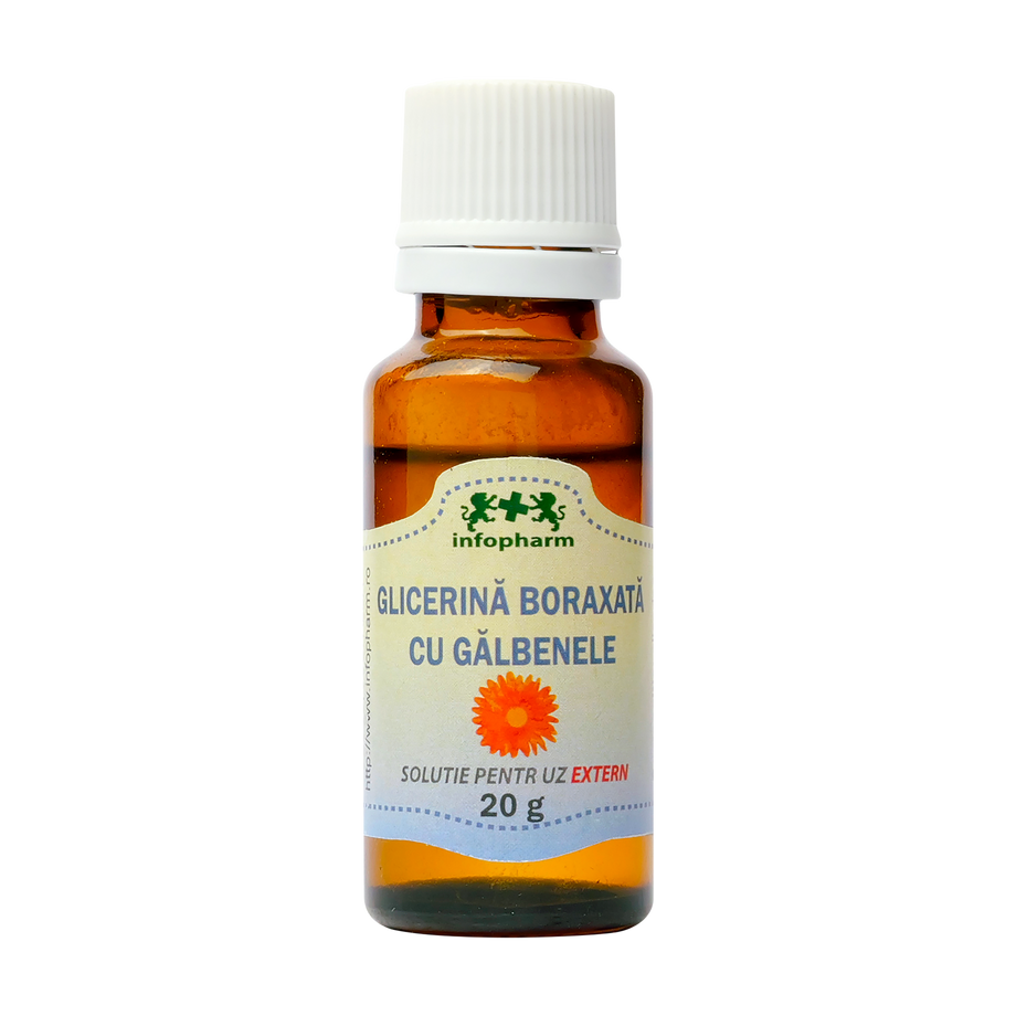 Glicerina boraxata cu galbenele 20 ml