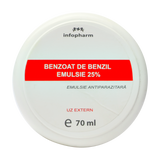 Benzoat de benzil emulsie 25% 70 ml