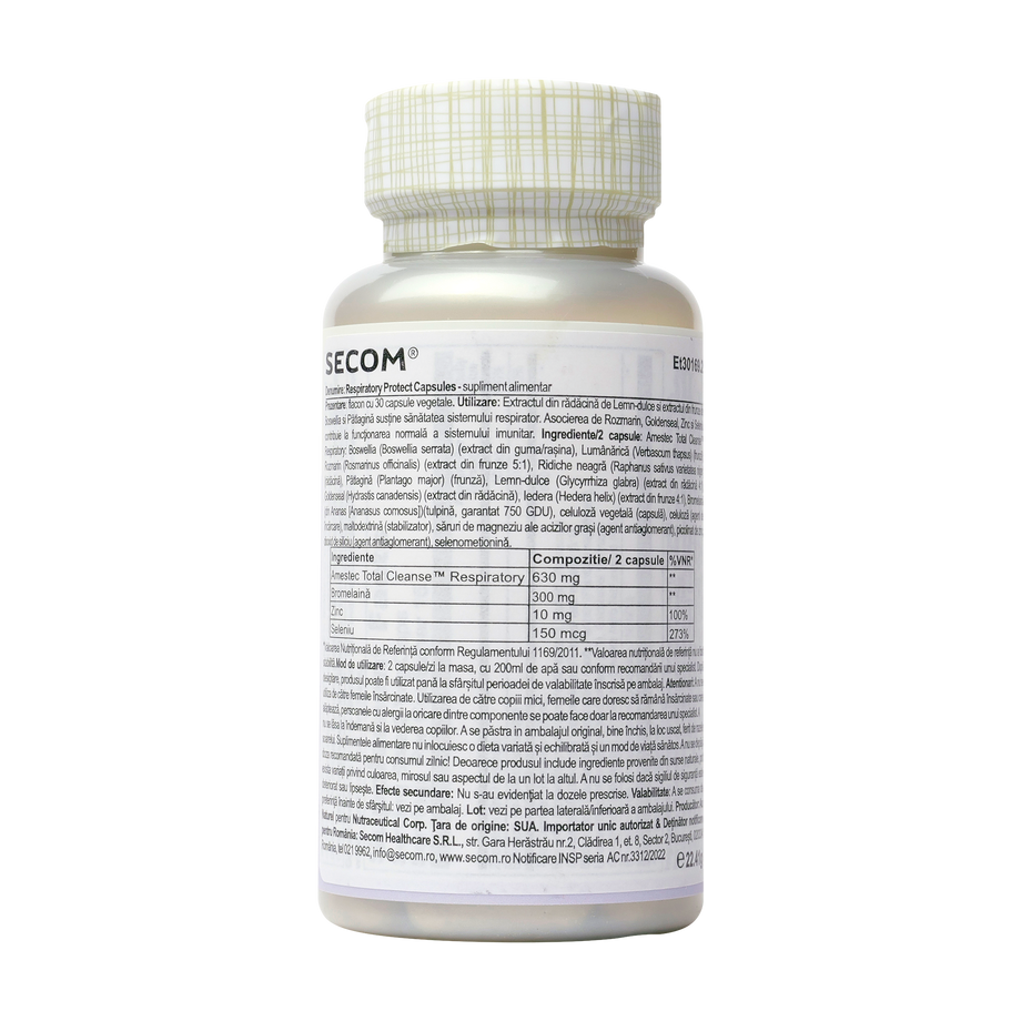 Respiratory protect 30 capsule