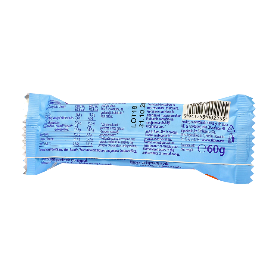 Baton proteic cu arahide si aroma caramel 60 g