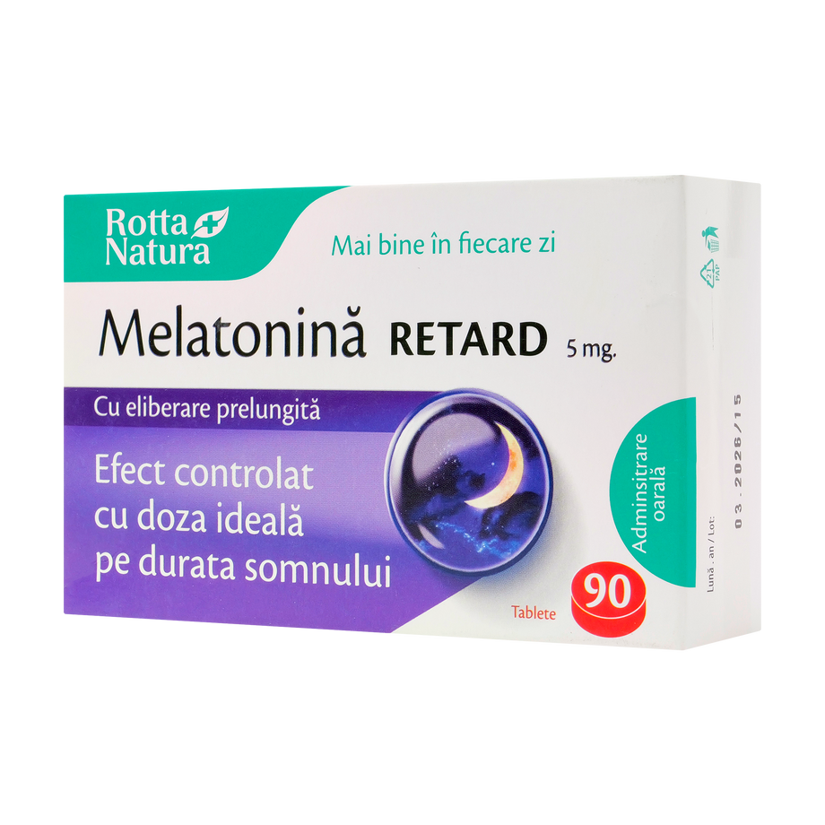 Melatonina retard 5mg 90 tablete