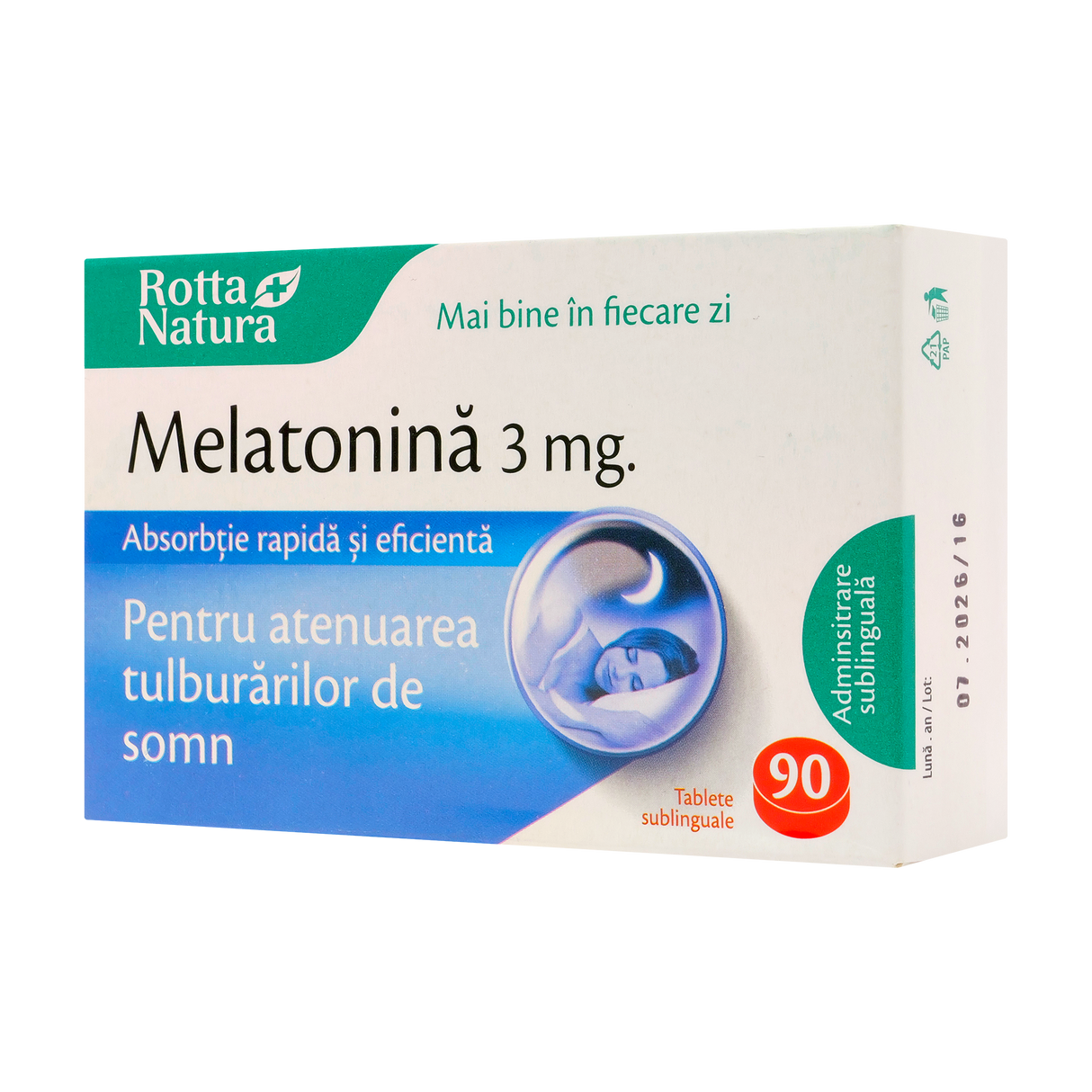 Melatonina 3mg 90 tablete