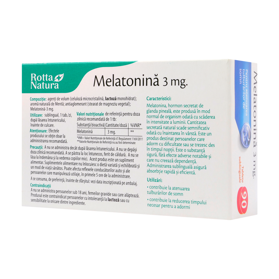 Melatonina 3mg 90 tablete